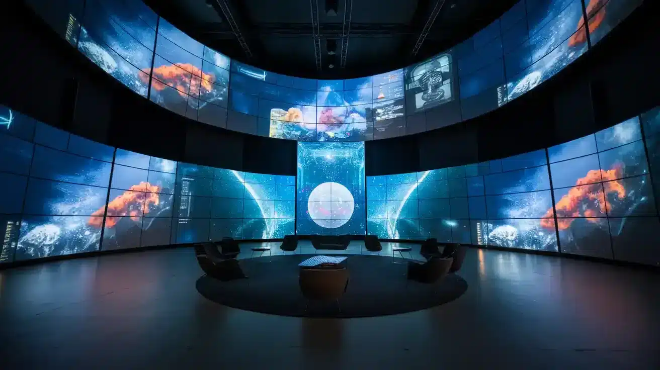 360-degree Video or Projection Walls

