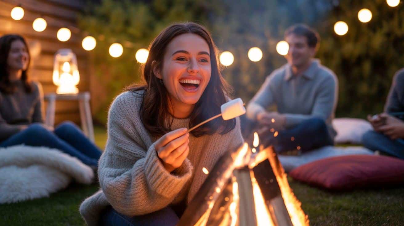 Backyard Bonfire Party
