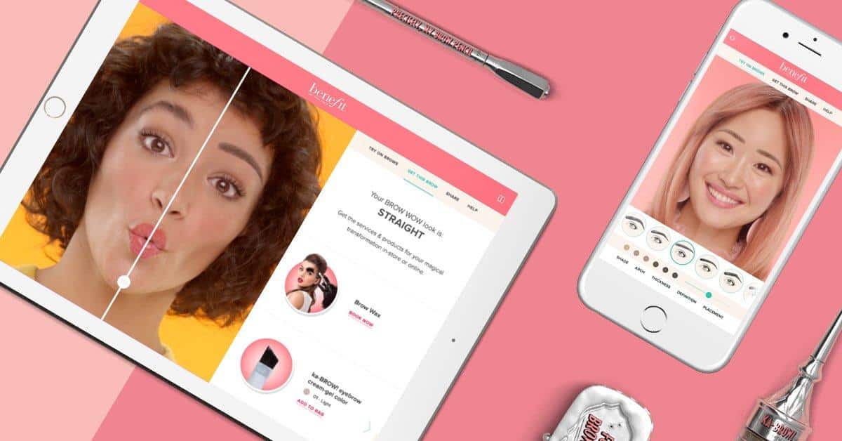 Benefit Cosmetics: Virtual Brow Experience