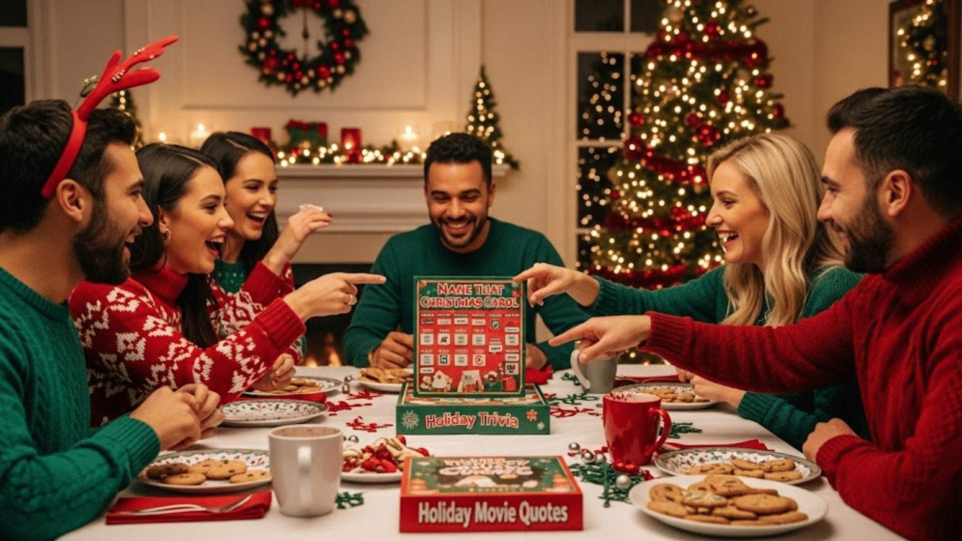 Christmas-themed Game Night