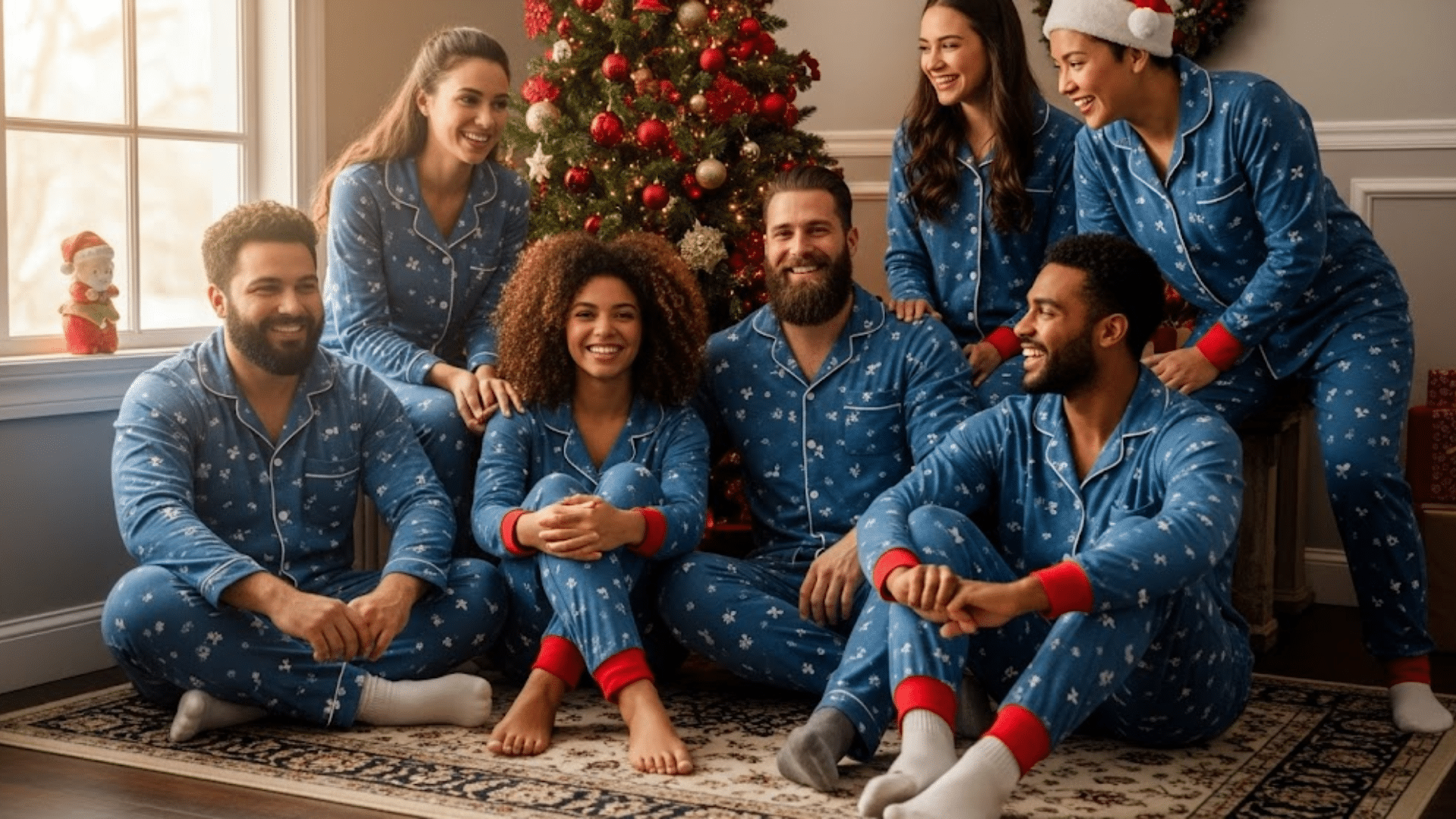 Christmas Pajama Photoshoot