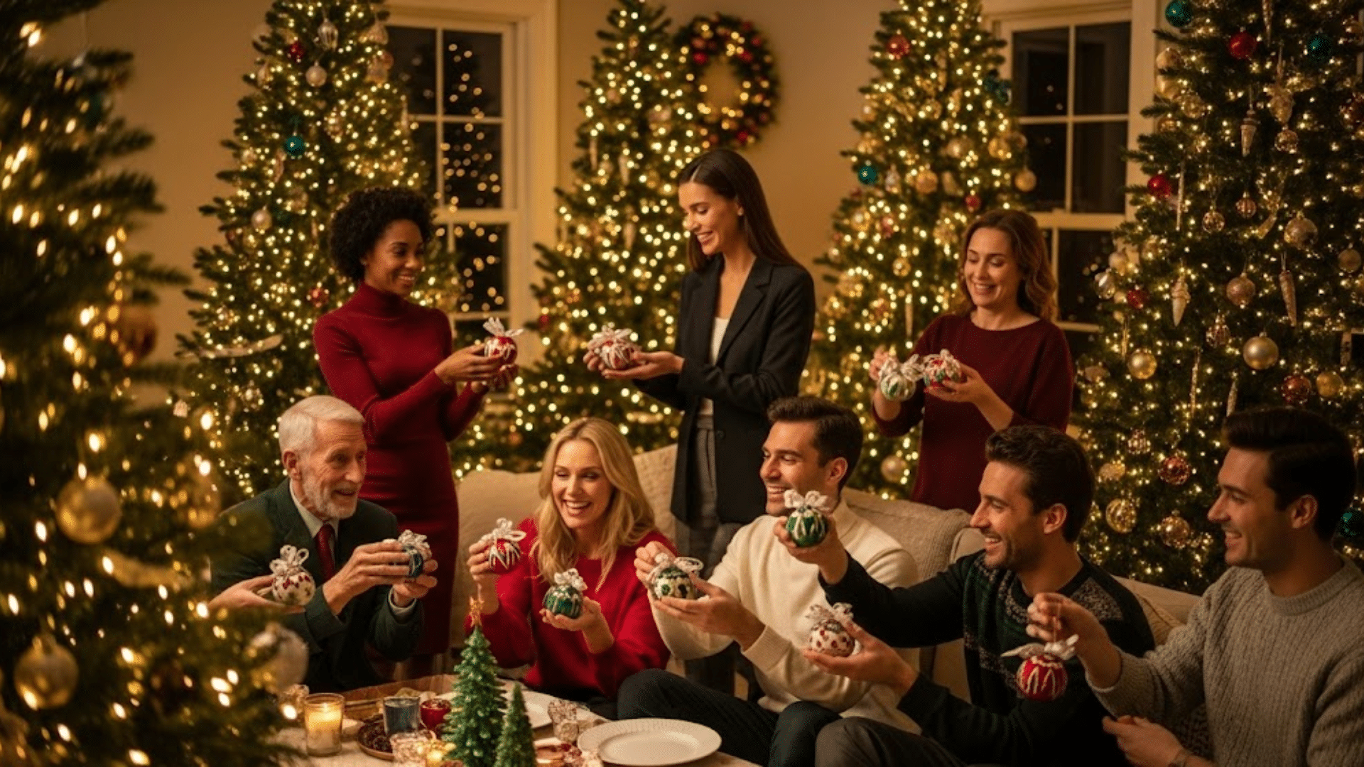 Christmas Tree Ornament Exchange