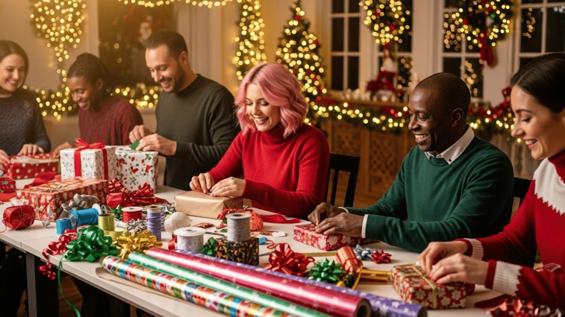 Christmas Wrapping Party