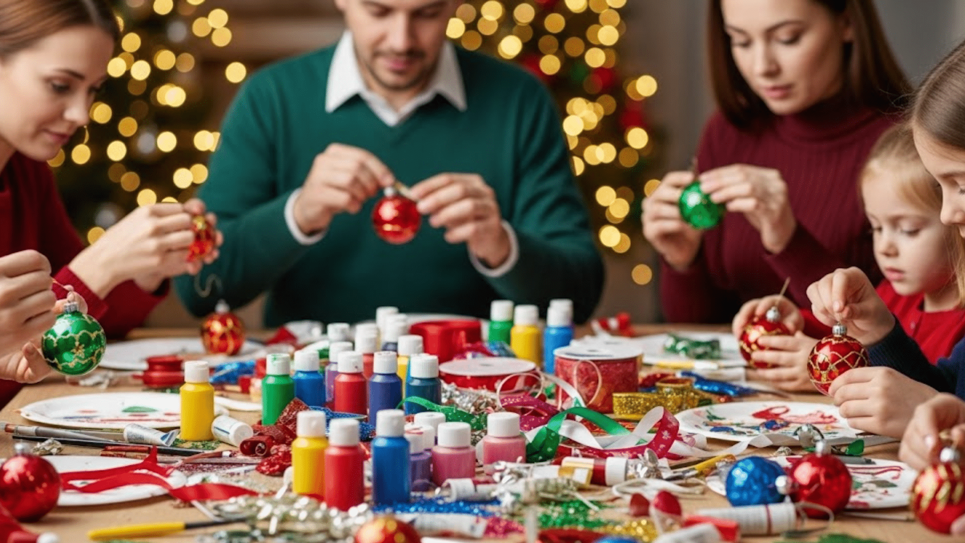 DIY Christmas Ornament Making