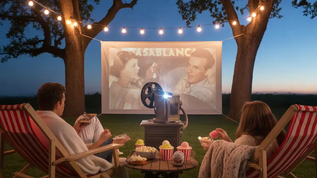 DIY Movie Night Under the Stars
