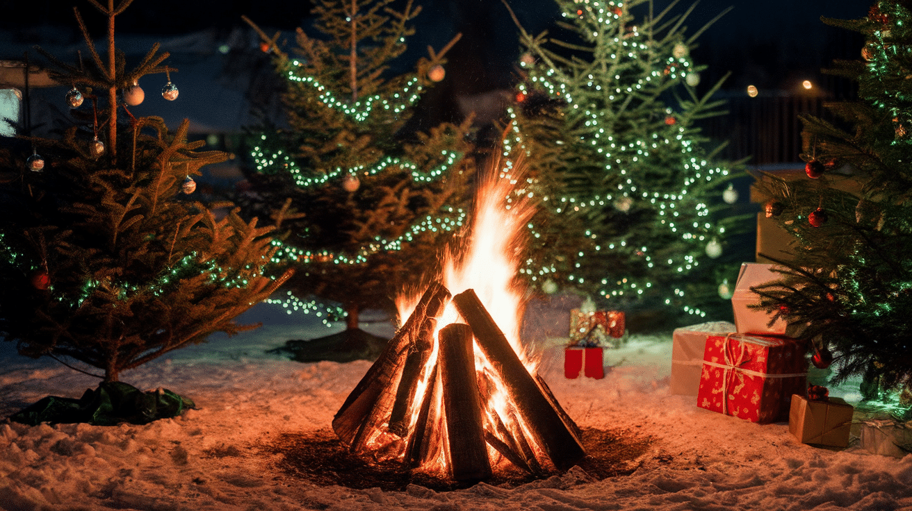 Holiday Bonfire Party
