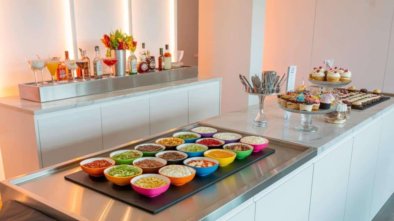 Interactive Food and Drink Stations