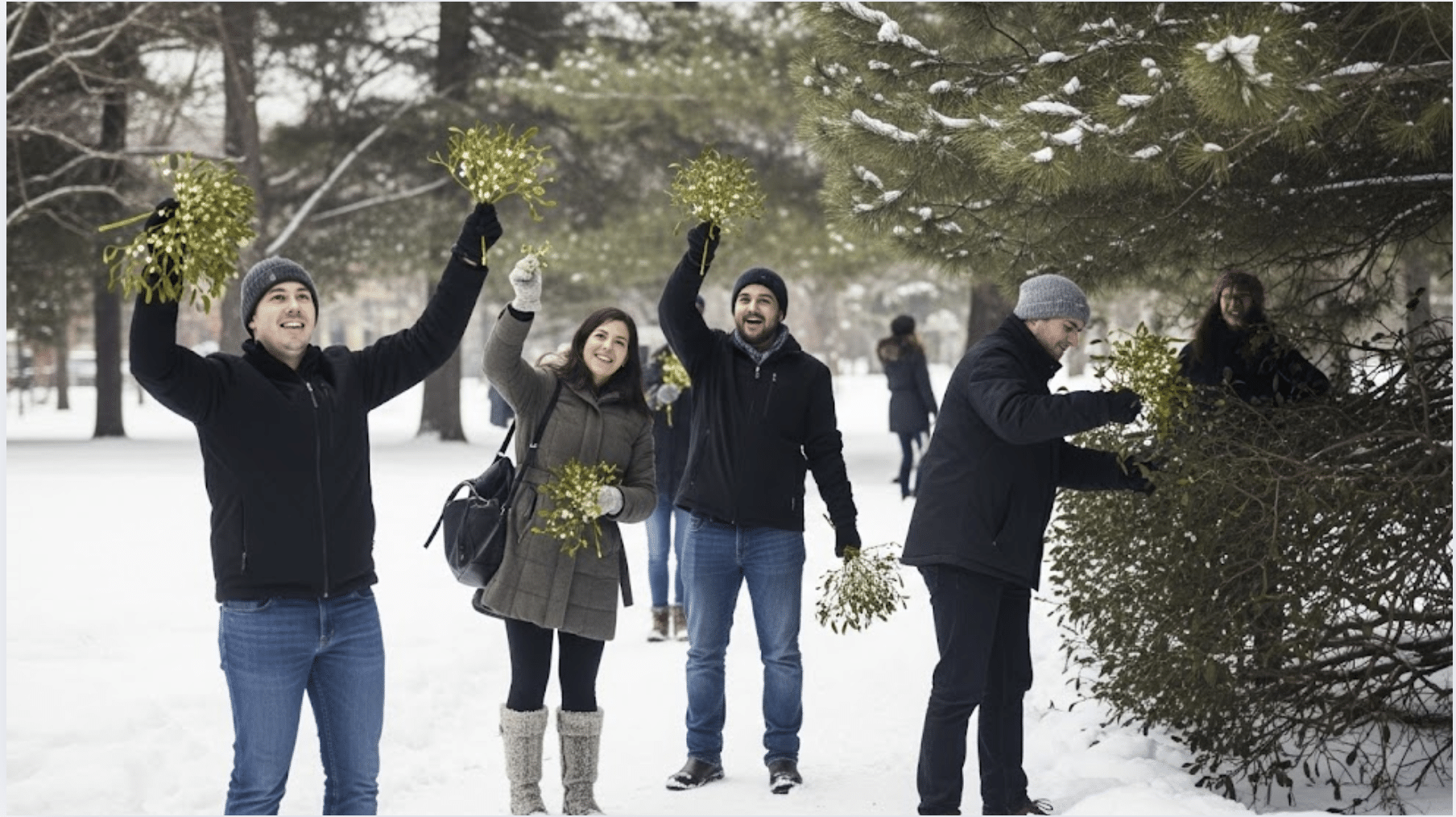 Mistletoe Scavenger Hunt