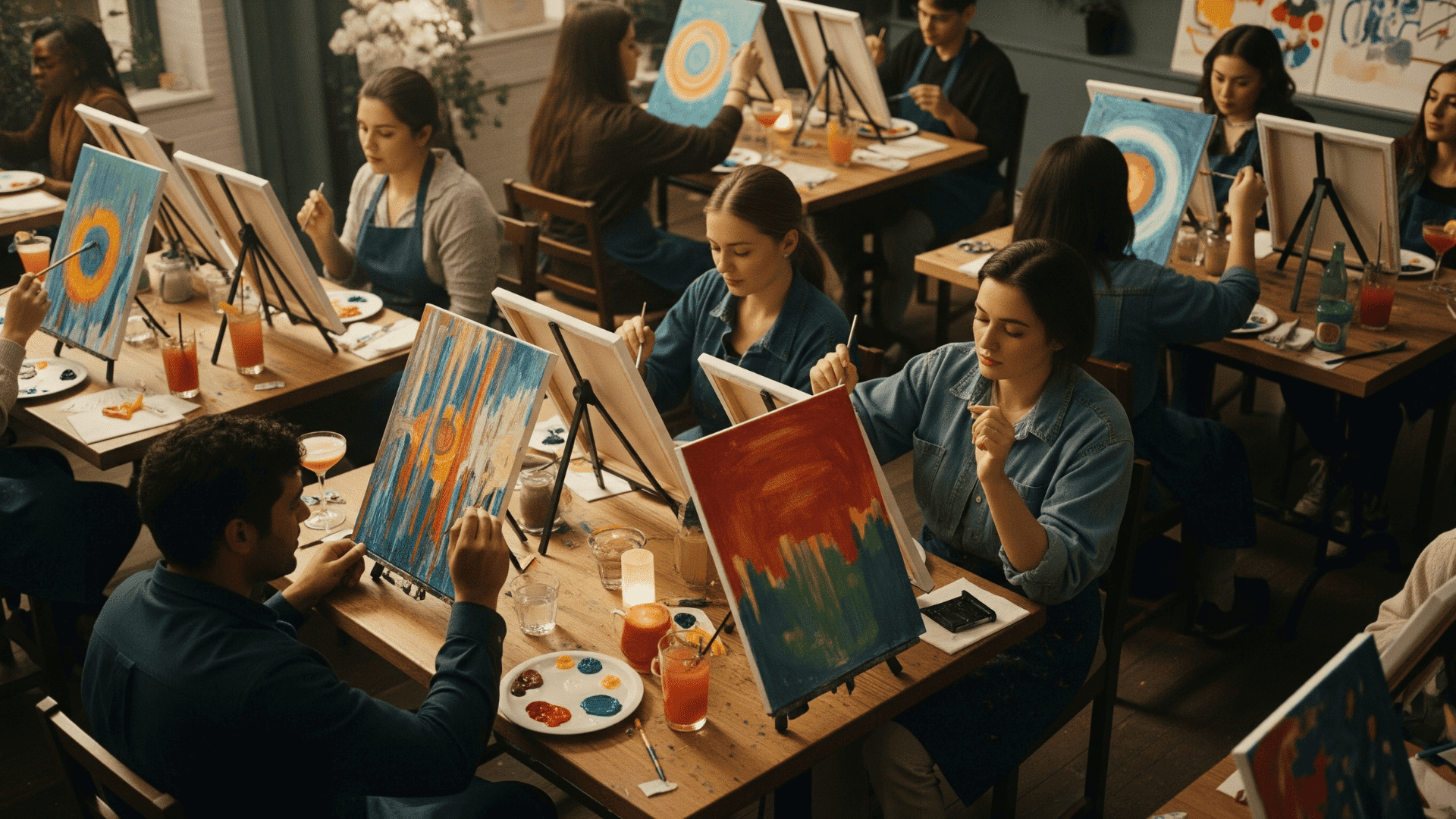 Paint and Sip Night