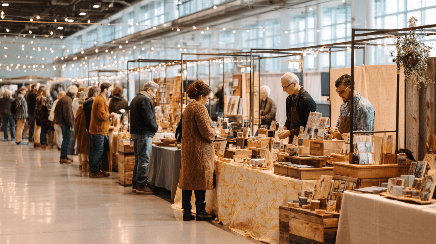 Craft Fair with Employee Booths