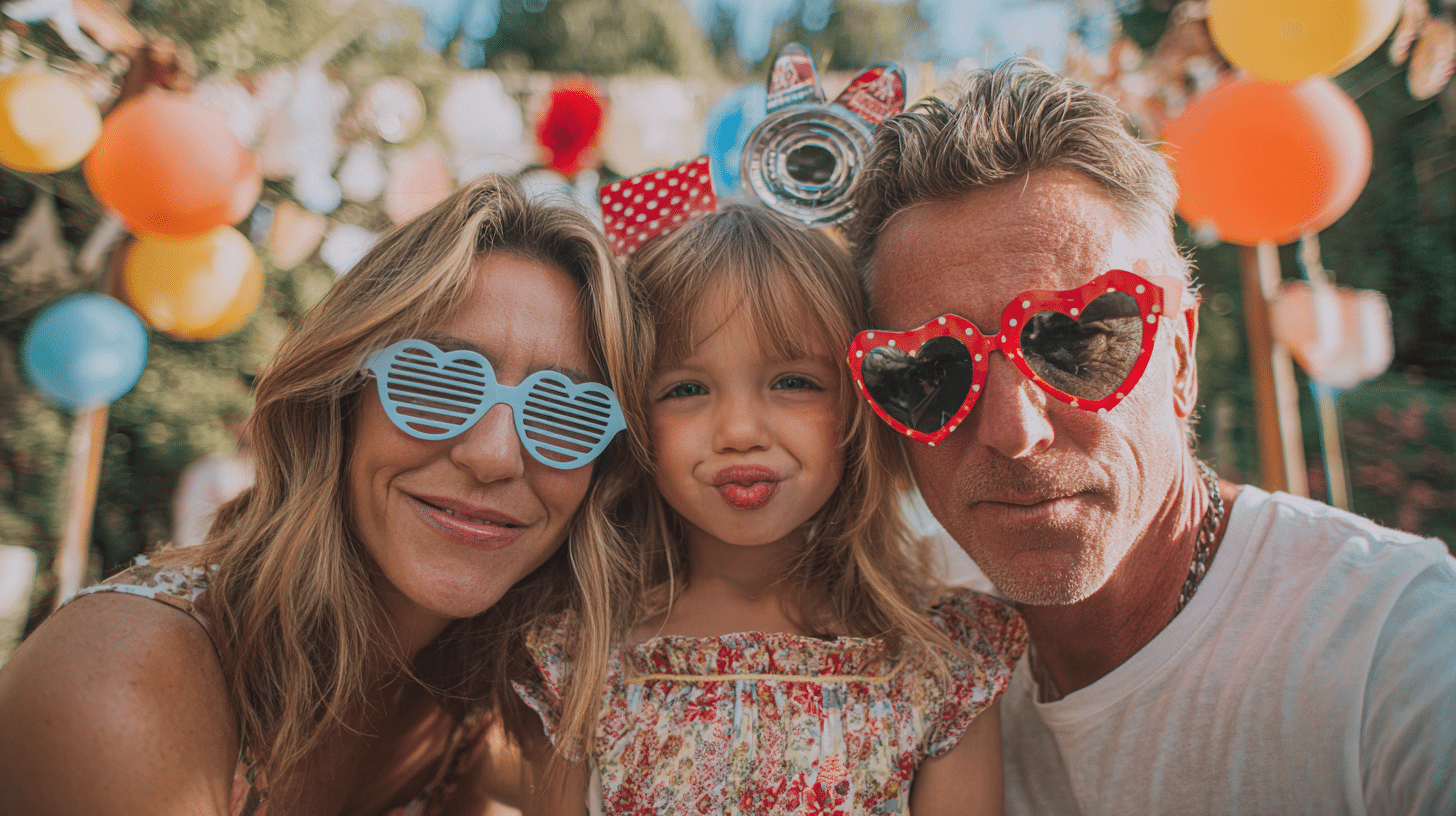 DIY Family Photo Booth