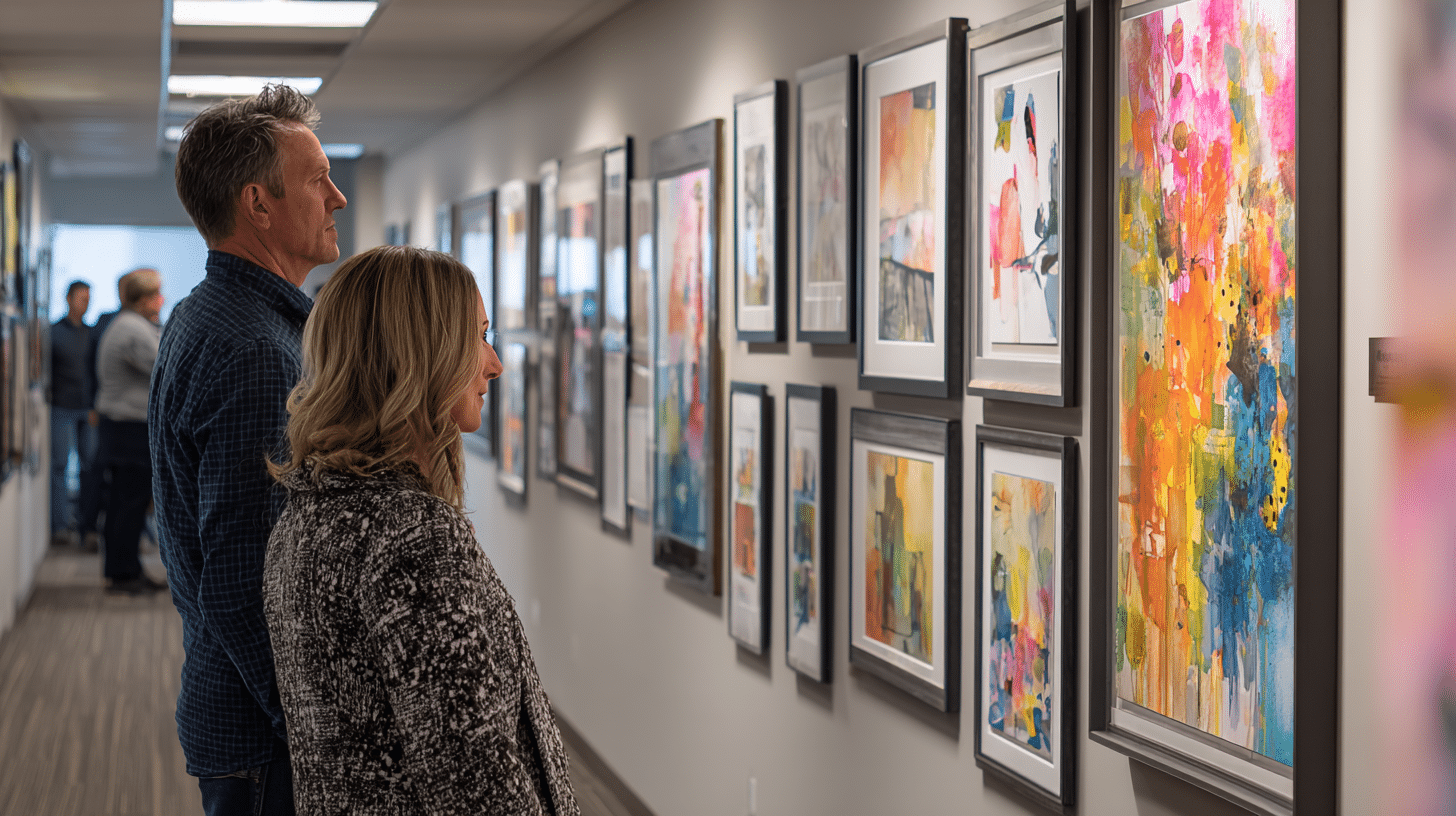 Office Art Gallery Walk
