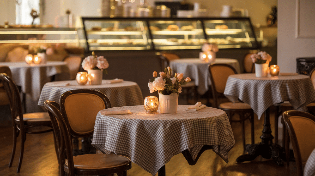 Parisian Café Night