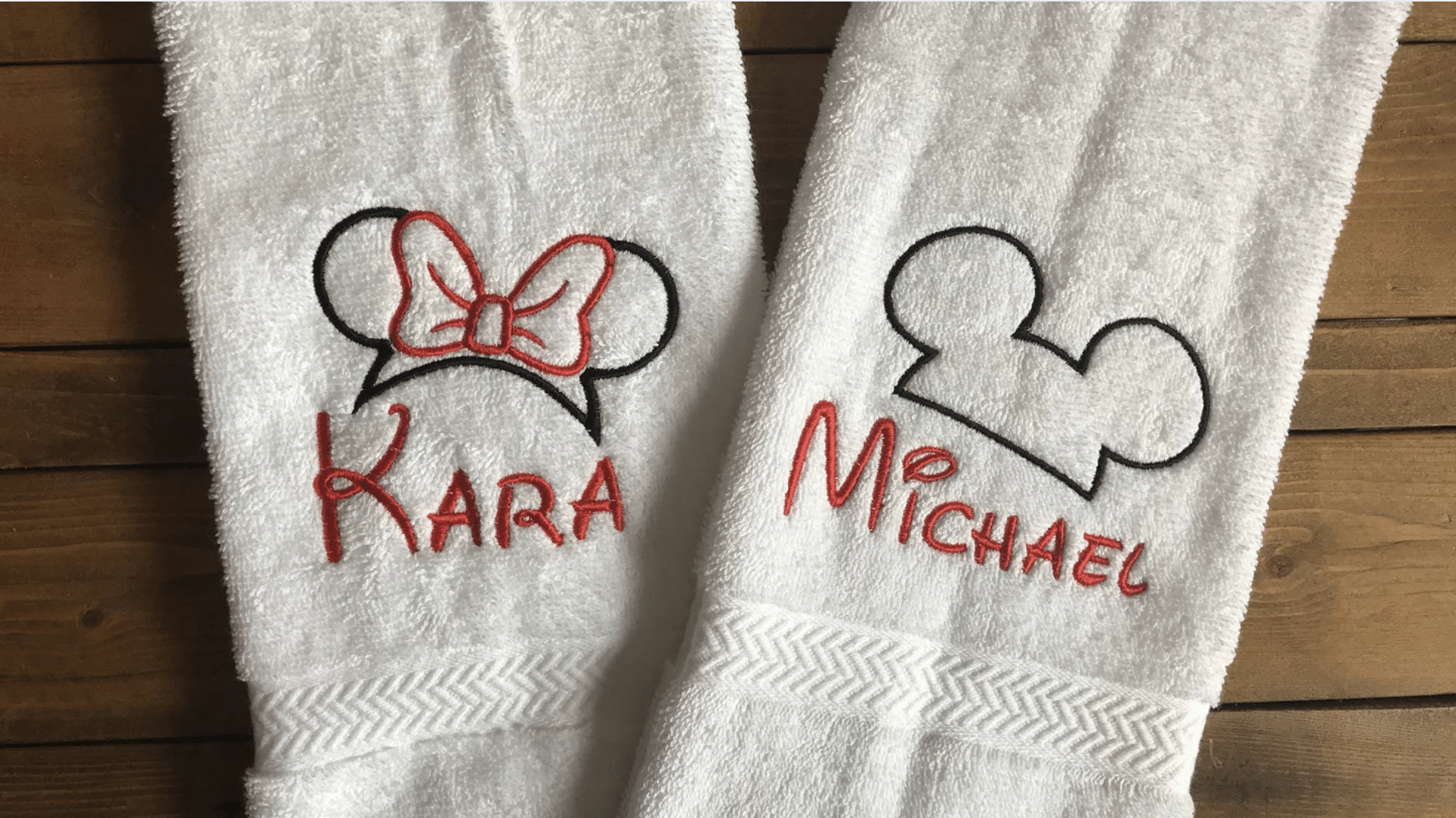 Personalized Hand Towels
