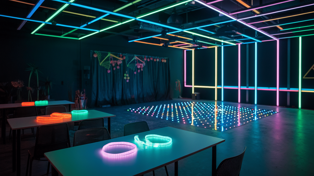 Silent Disco Glow Event