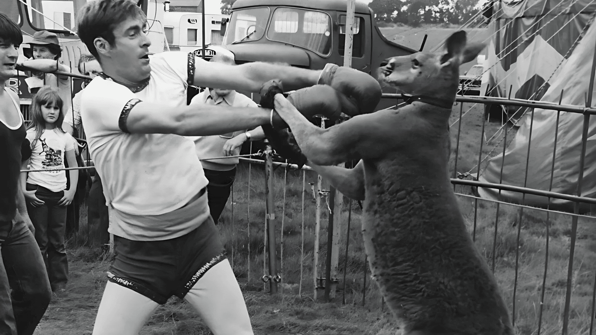 The Human Kangaroo Boxing Matches (1920s)