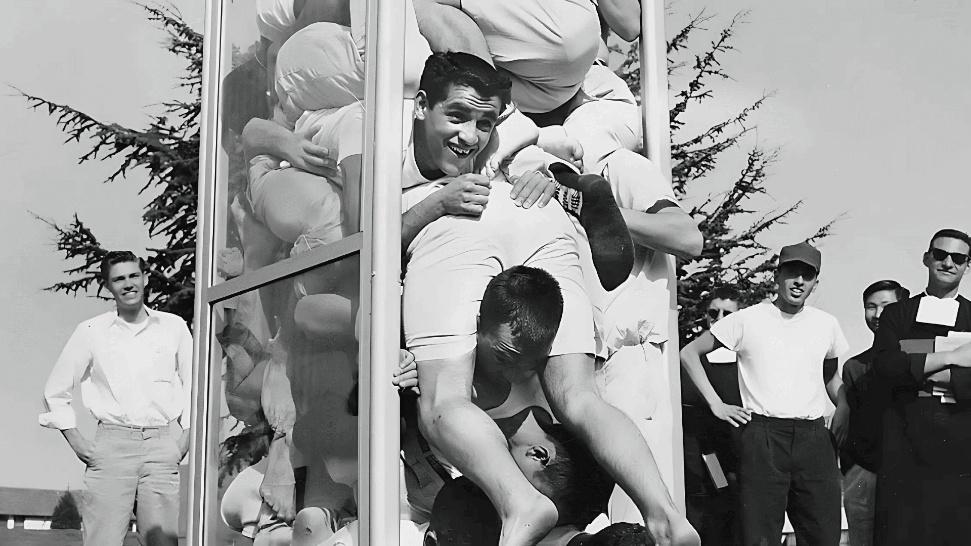 The Phone Booth Stuffing Record (1950s)