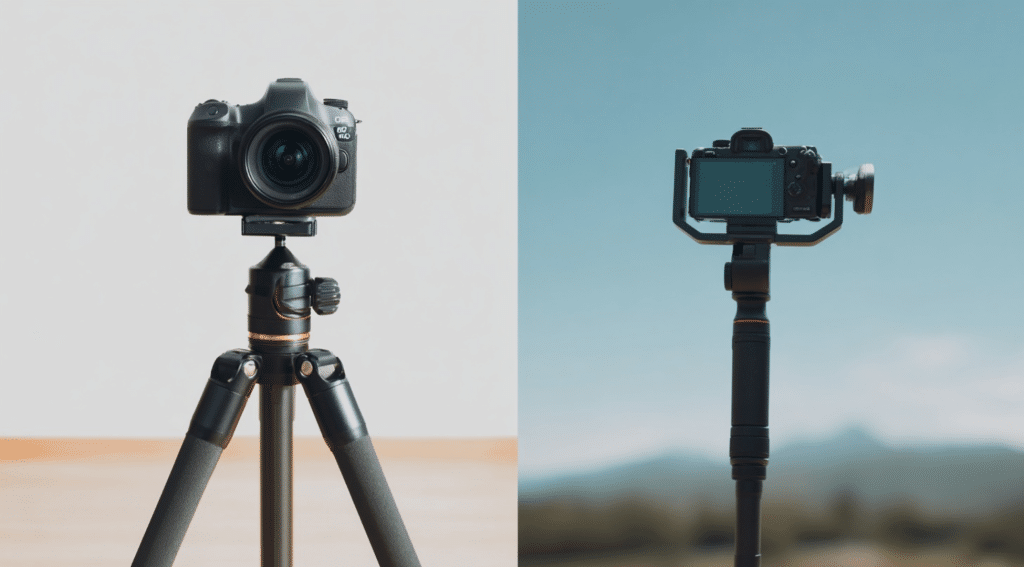 gimbals vs tripods which should you use