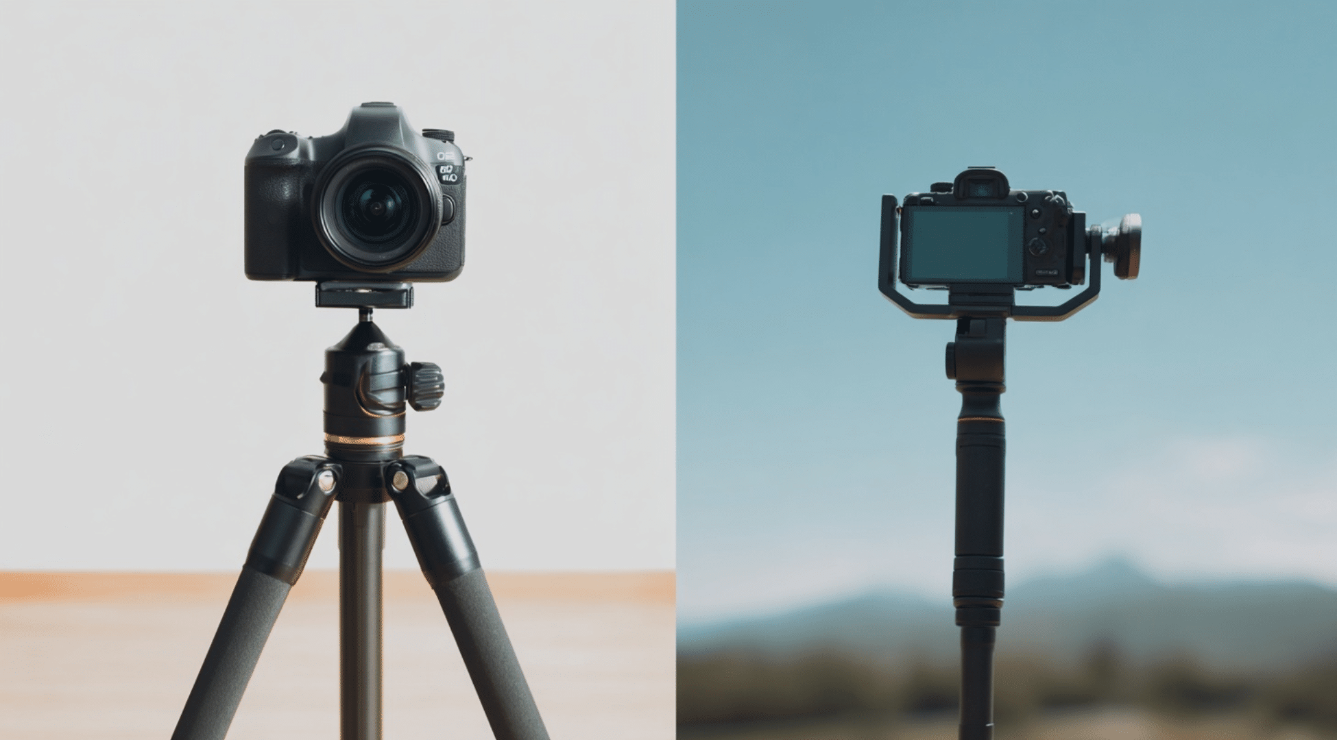 gimbals vs tripods which should you use
