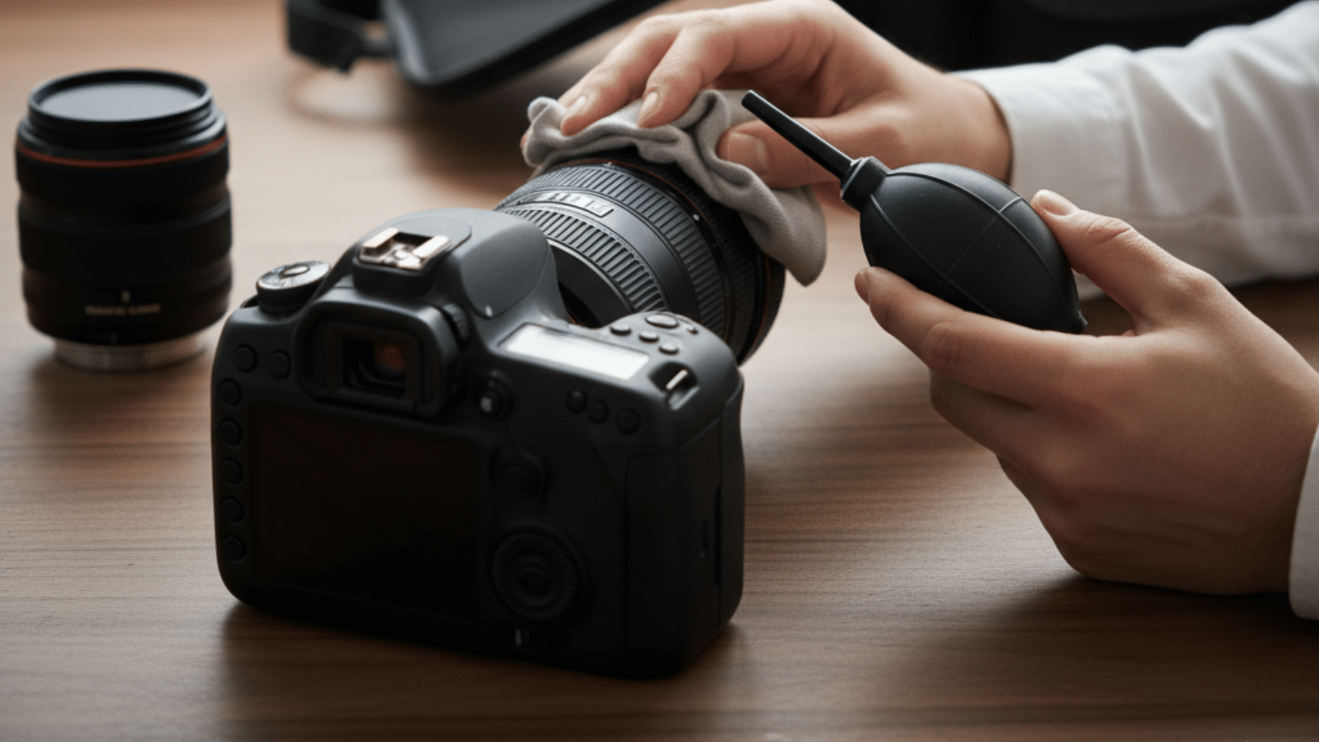 how to care and maintain camera equipment