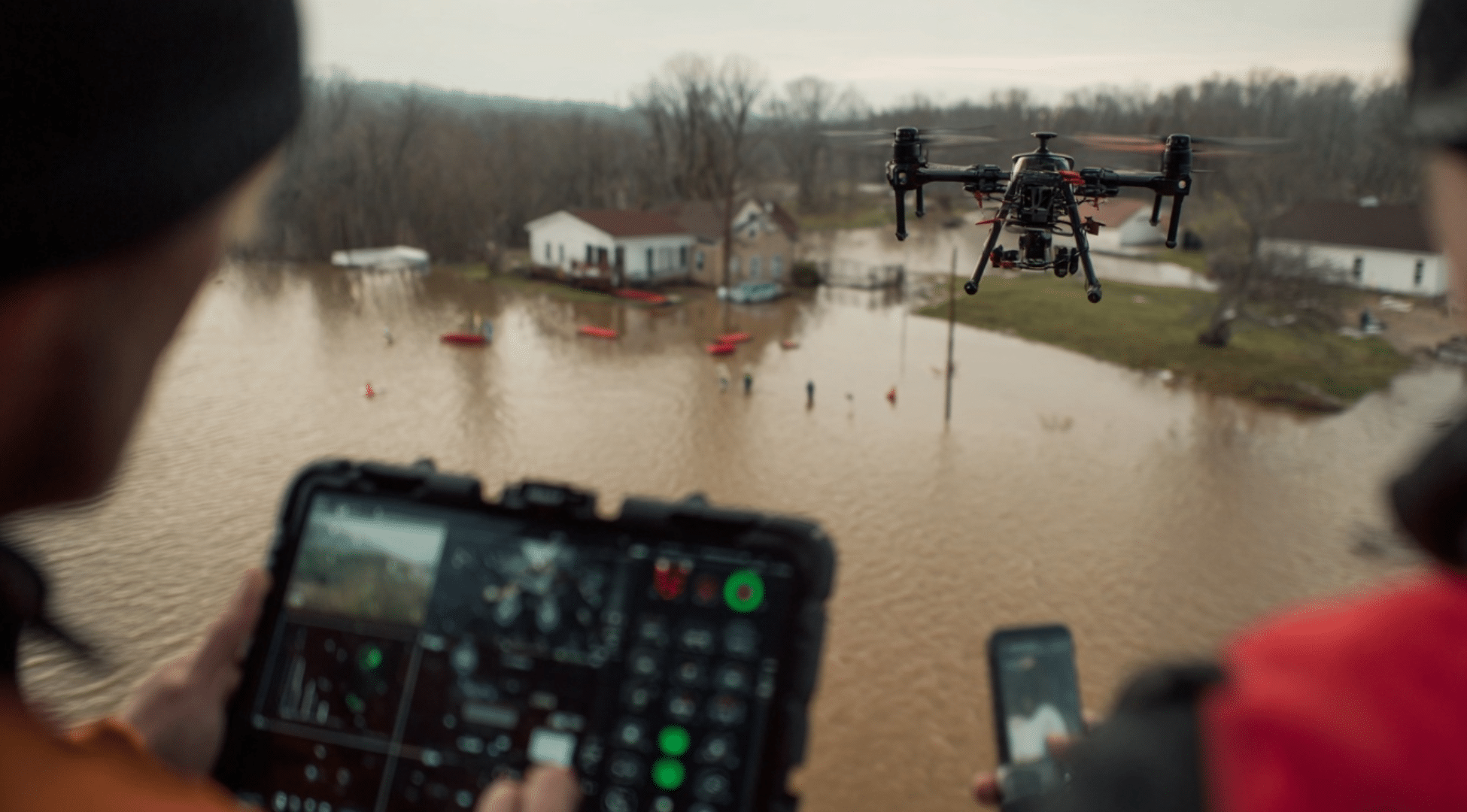 Live Aerial Views for Fast Decision-Making