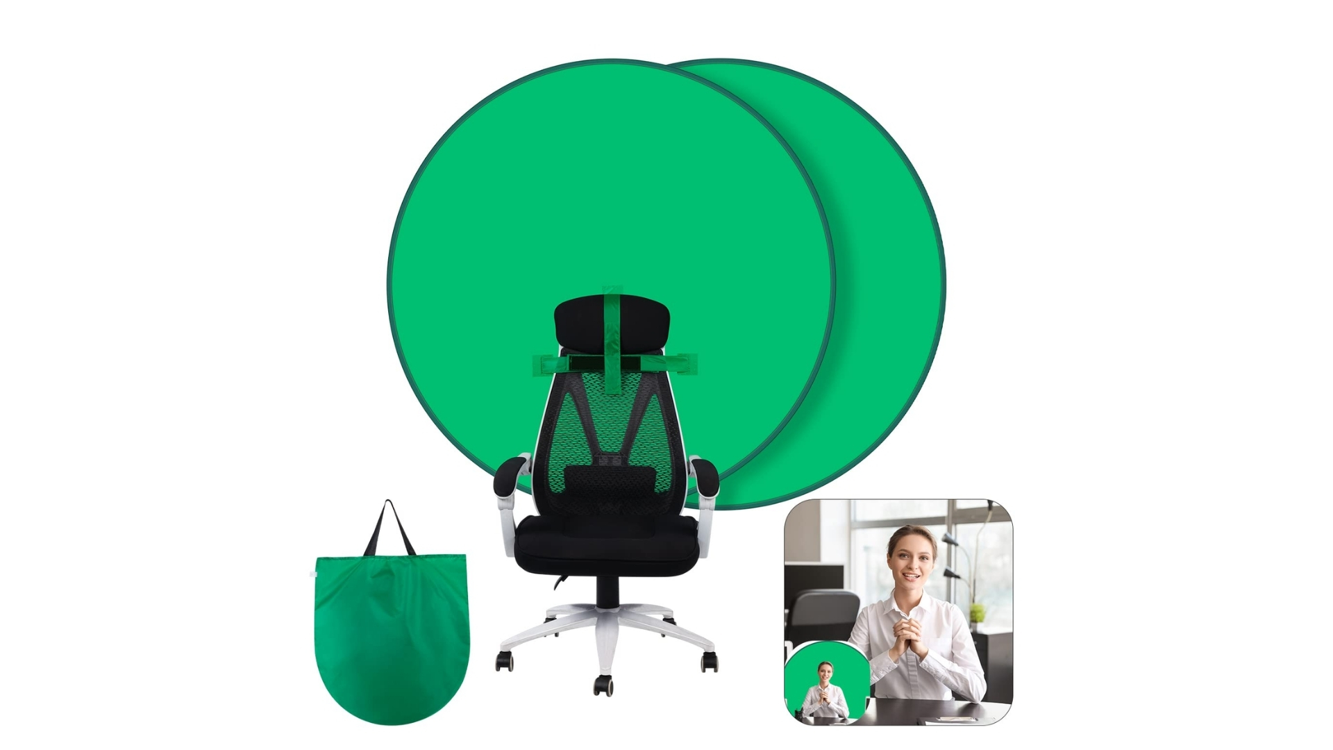 portable green screen backdrop