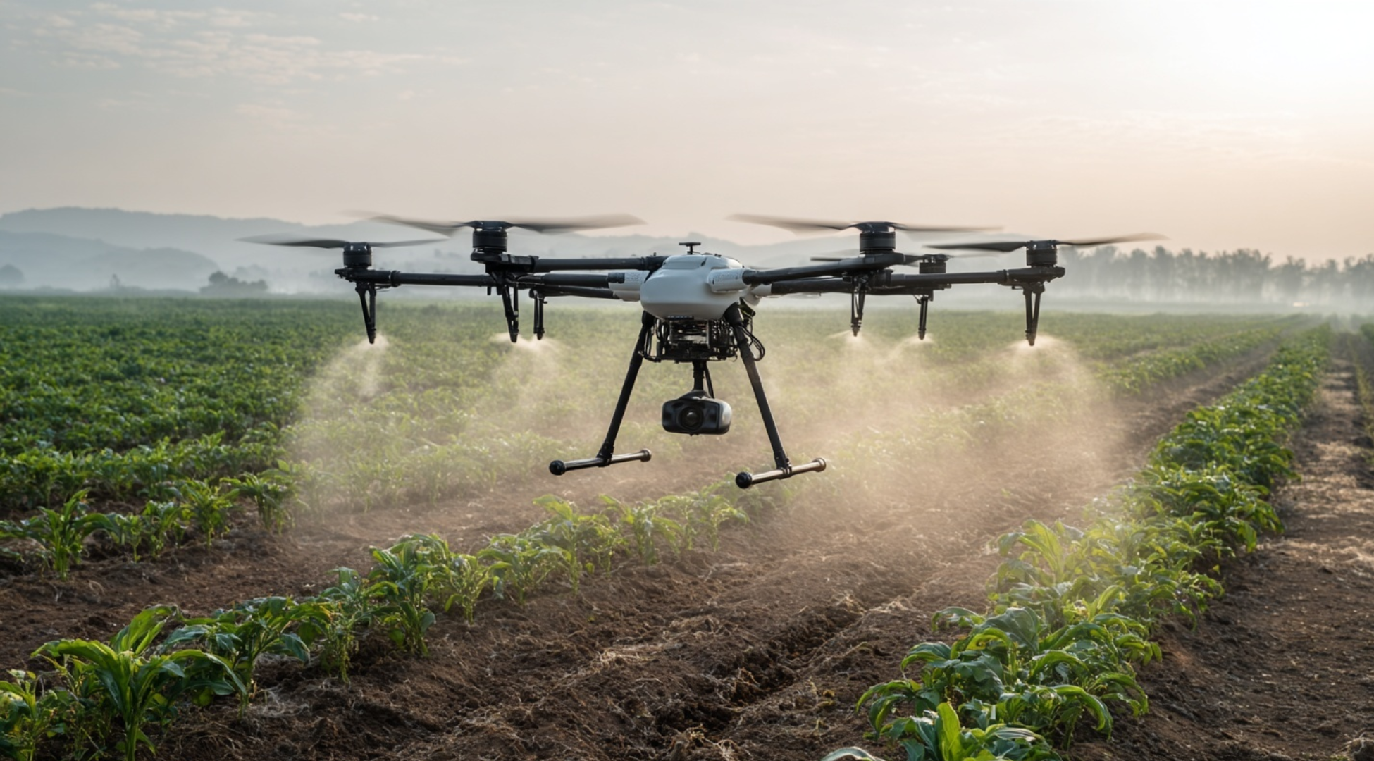 precision pesticide fertilizer spraying