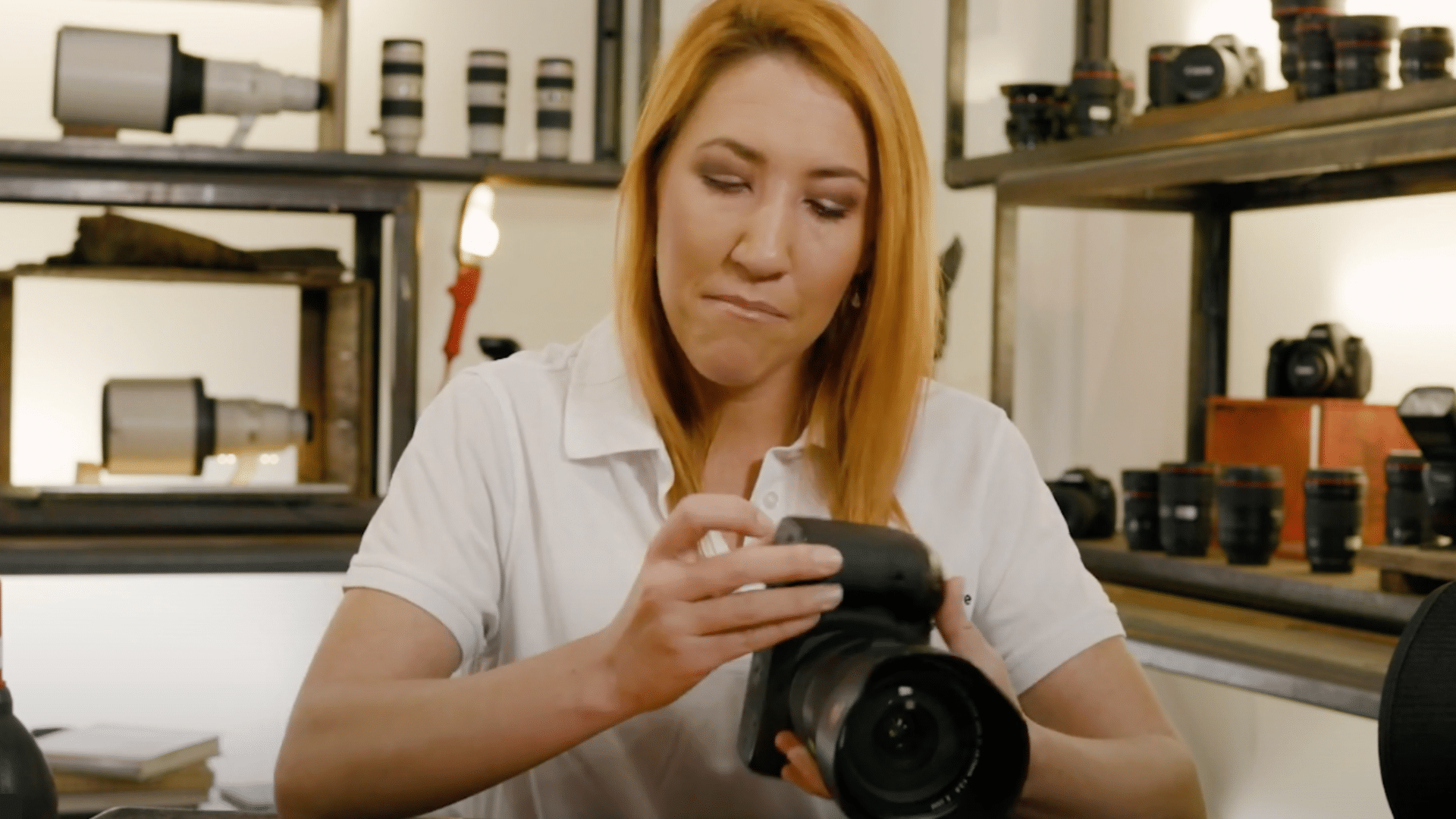 store camera safely