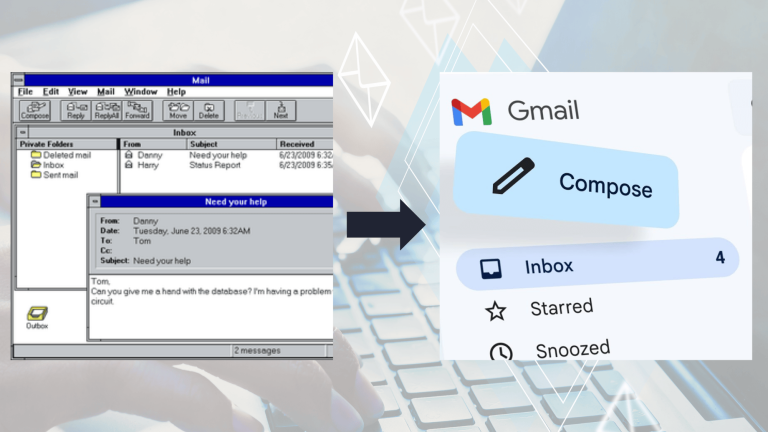 The Evolution of Email Clients and Their Features