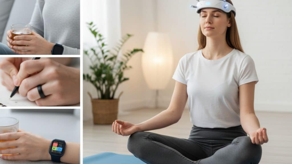 Wellness Devices. Examples Wearable Devices for Stress and Mental Health Monitoring - Boomset