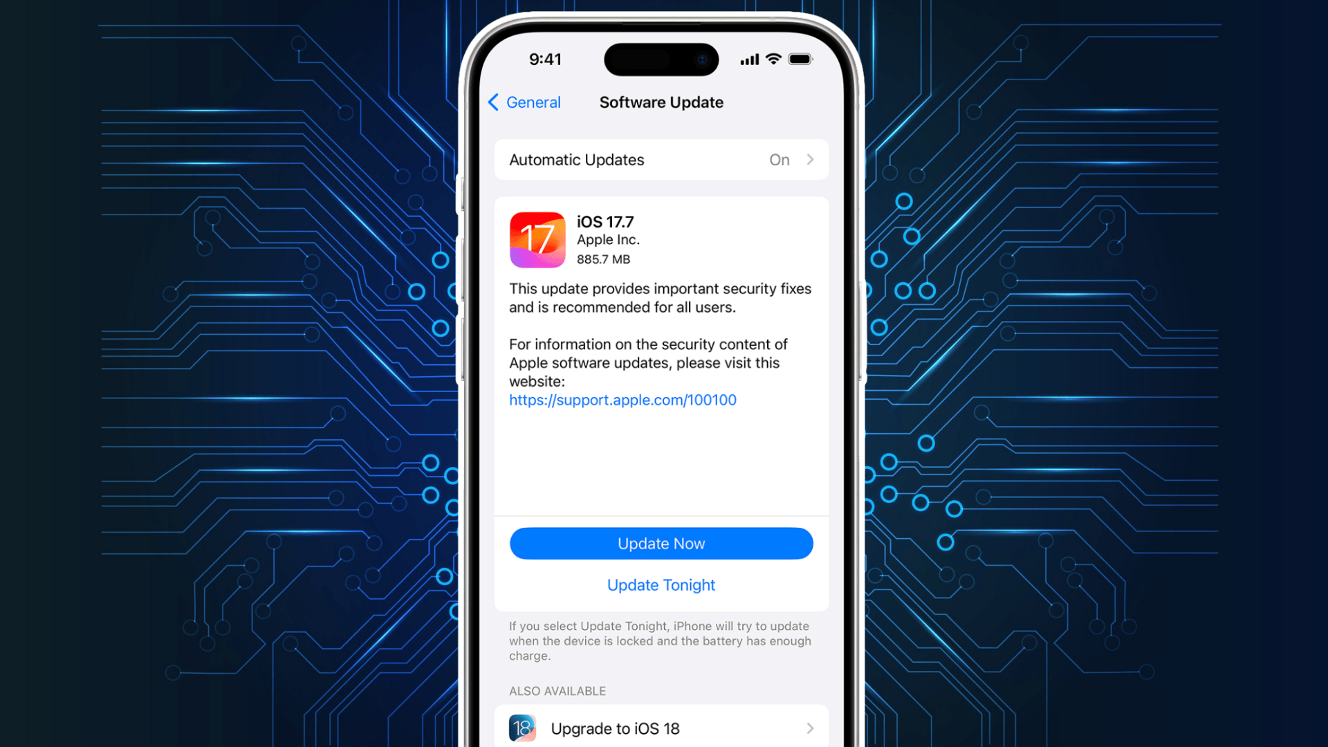 updated os and apps to protect your phone from hackers