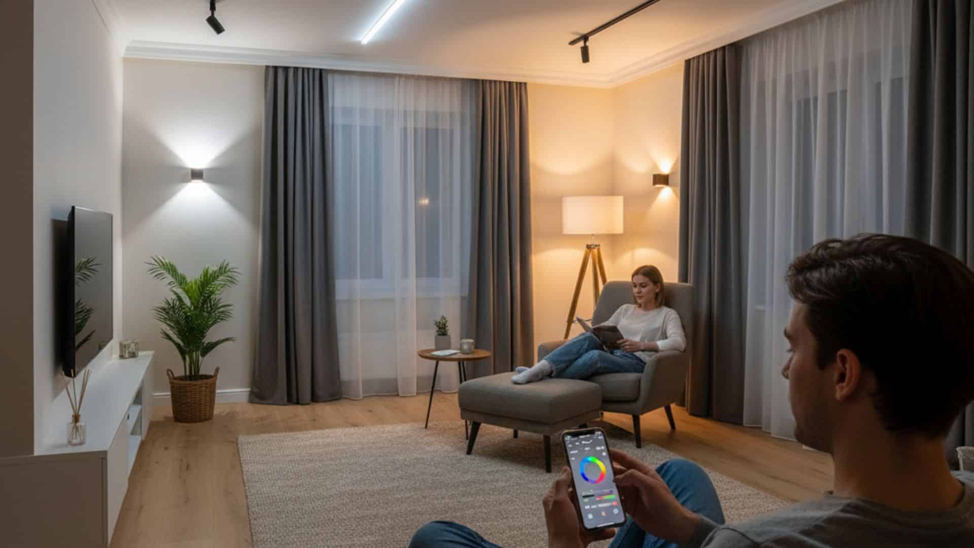 key features of smart lighting systems