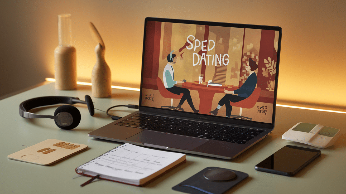 Virtual-speed-dating-desk