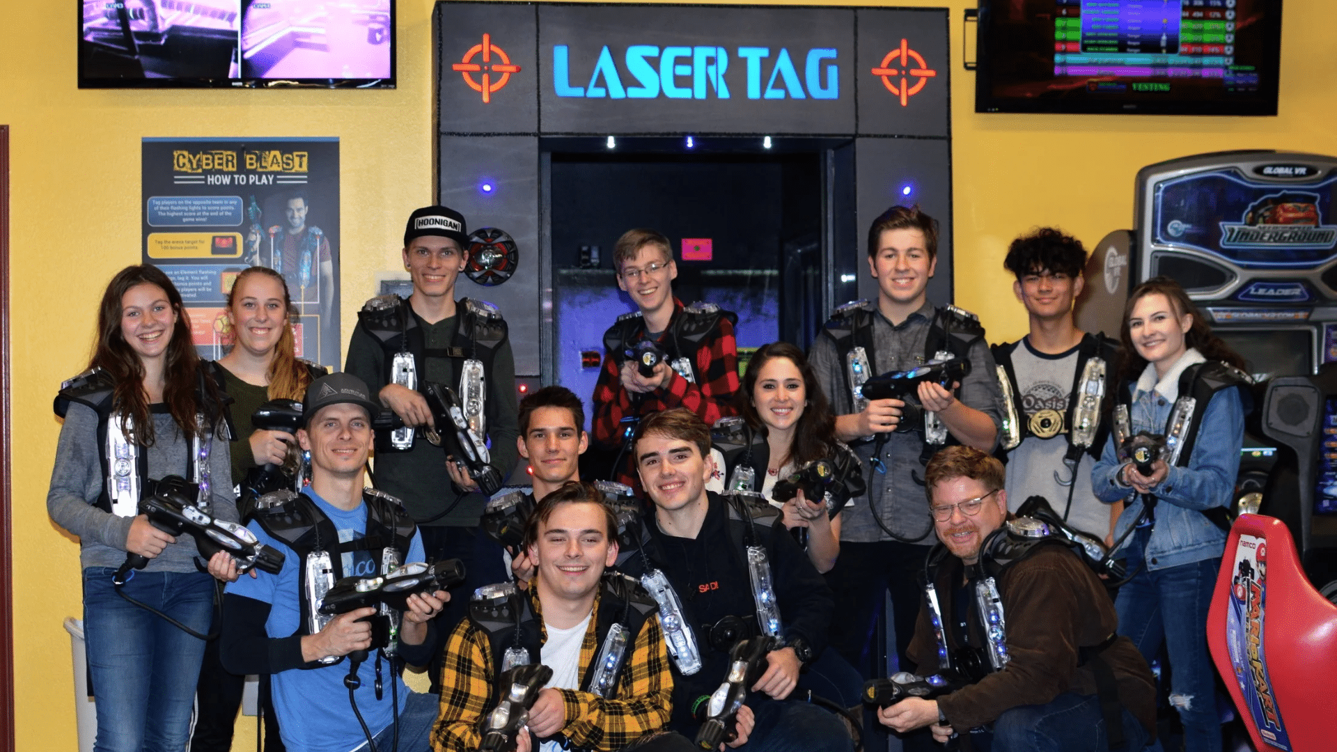 17. Laser Tag Battle