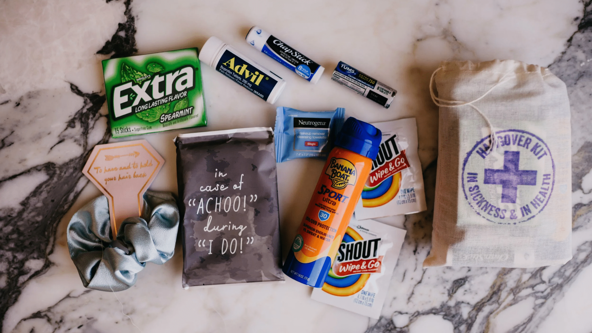 21. Pack an Emergency Kit for the Wedding Day