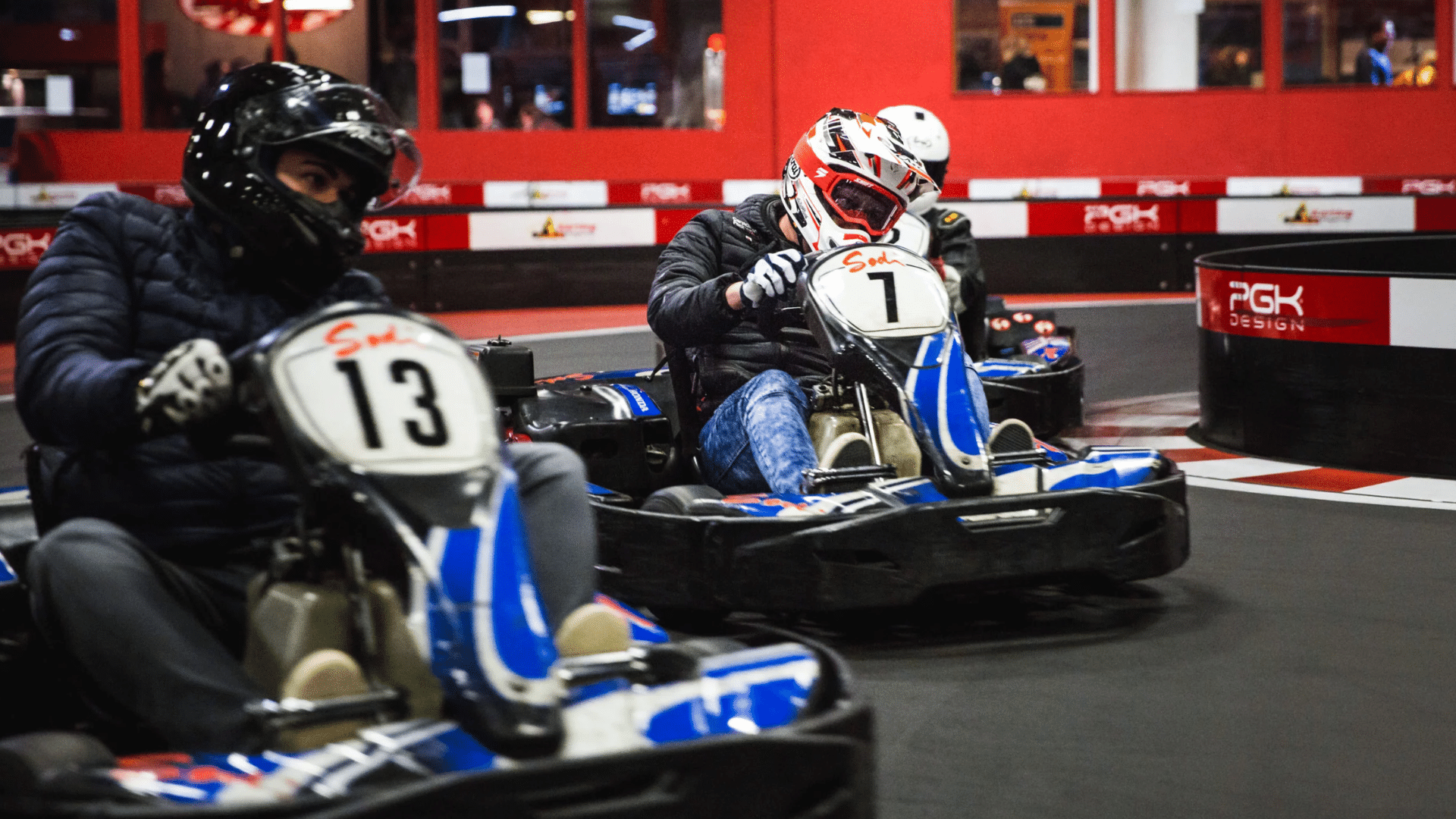 40. Indoor Go Kart Racing