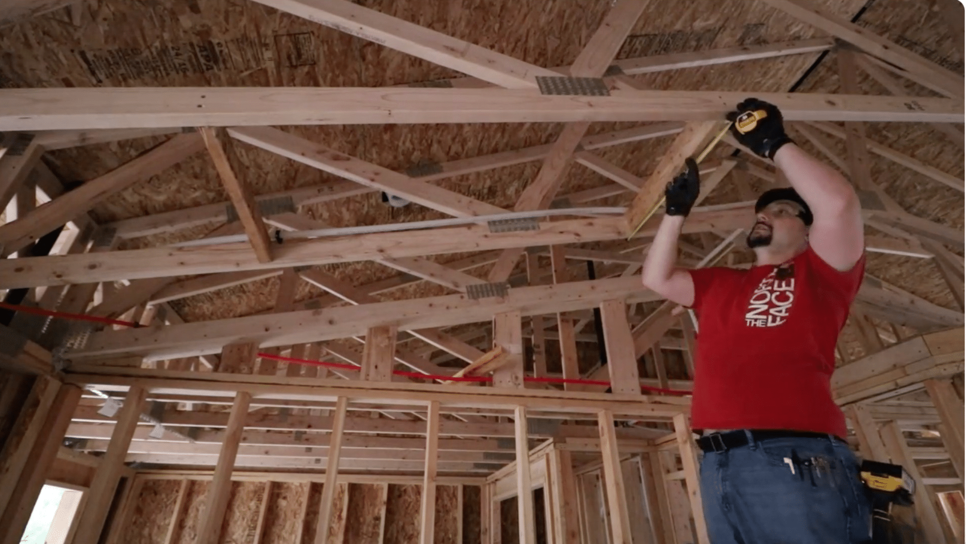 Add the Brace and Measure Distance From the Stove