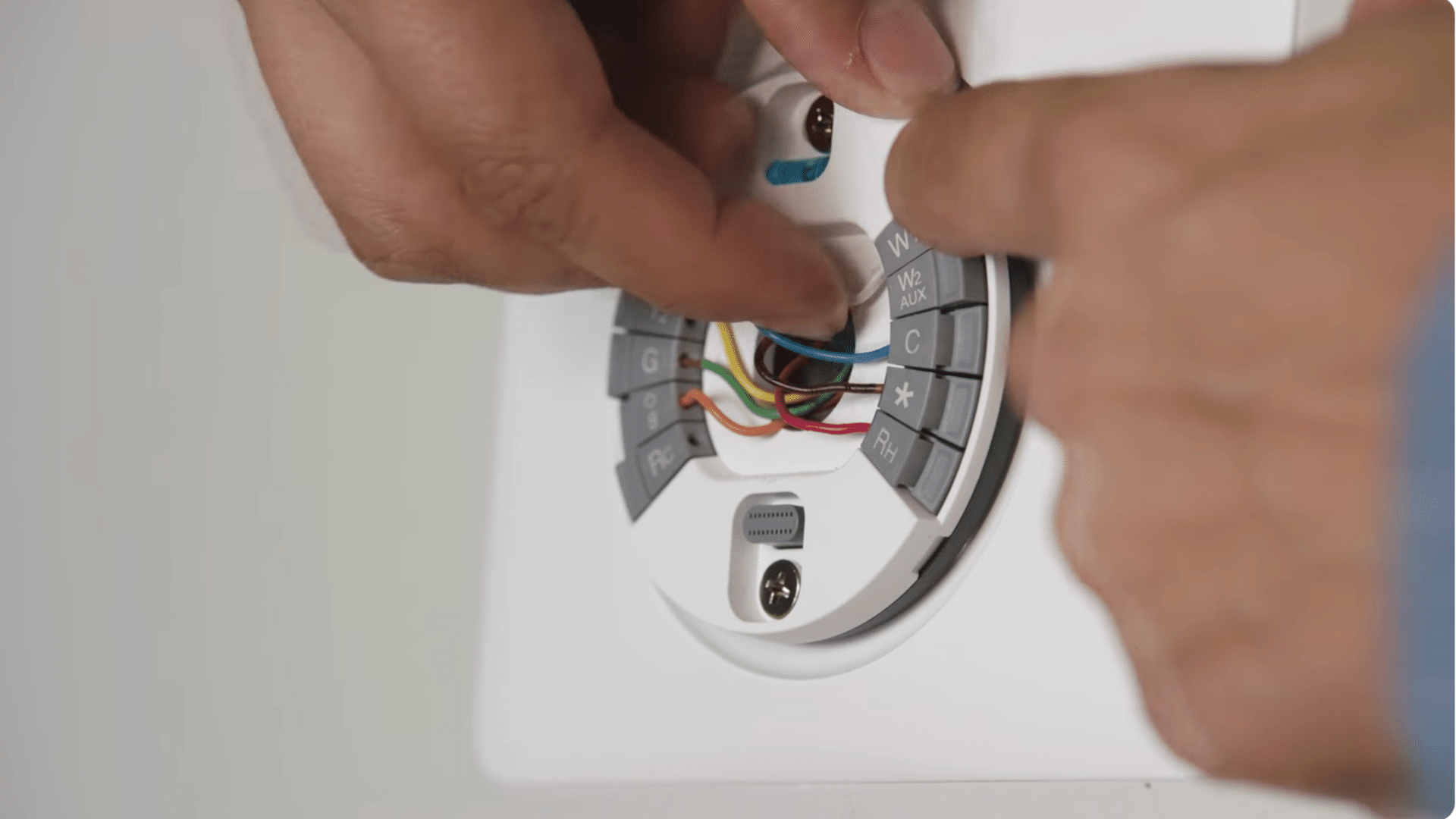 Connect The Wires To The New Base