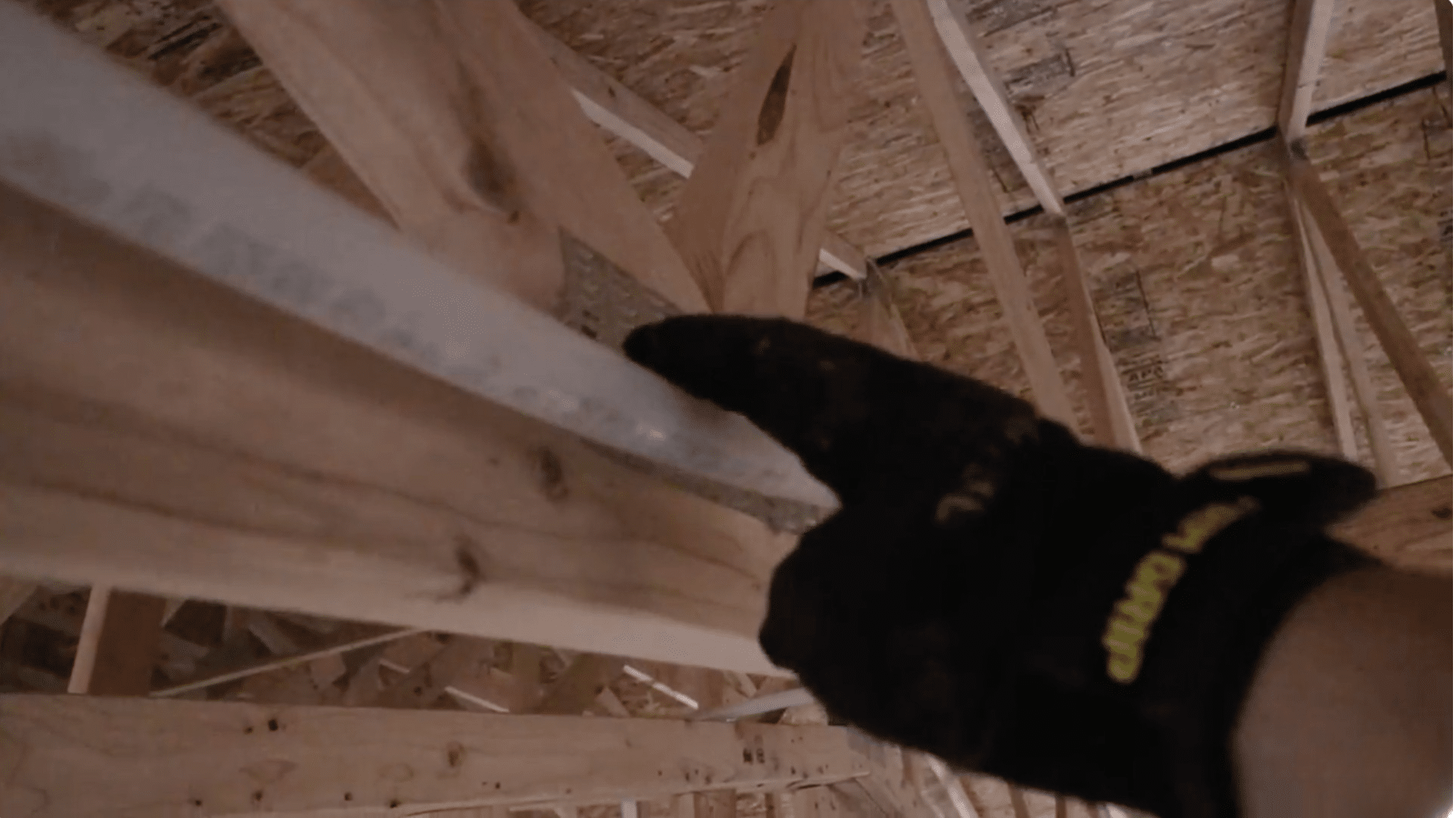 Connect the Water Lines to the Tee Assembly