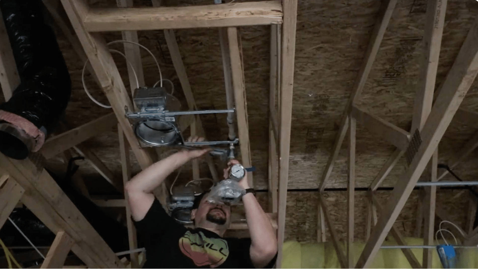 Dome the Insulation Around the Pipe