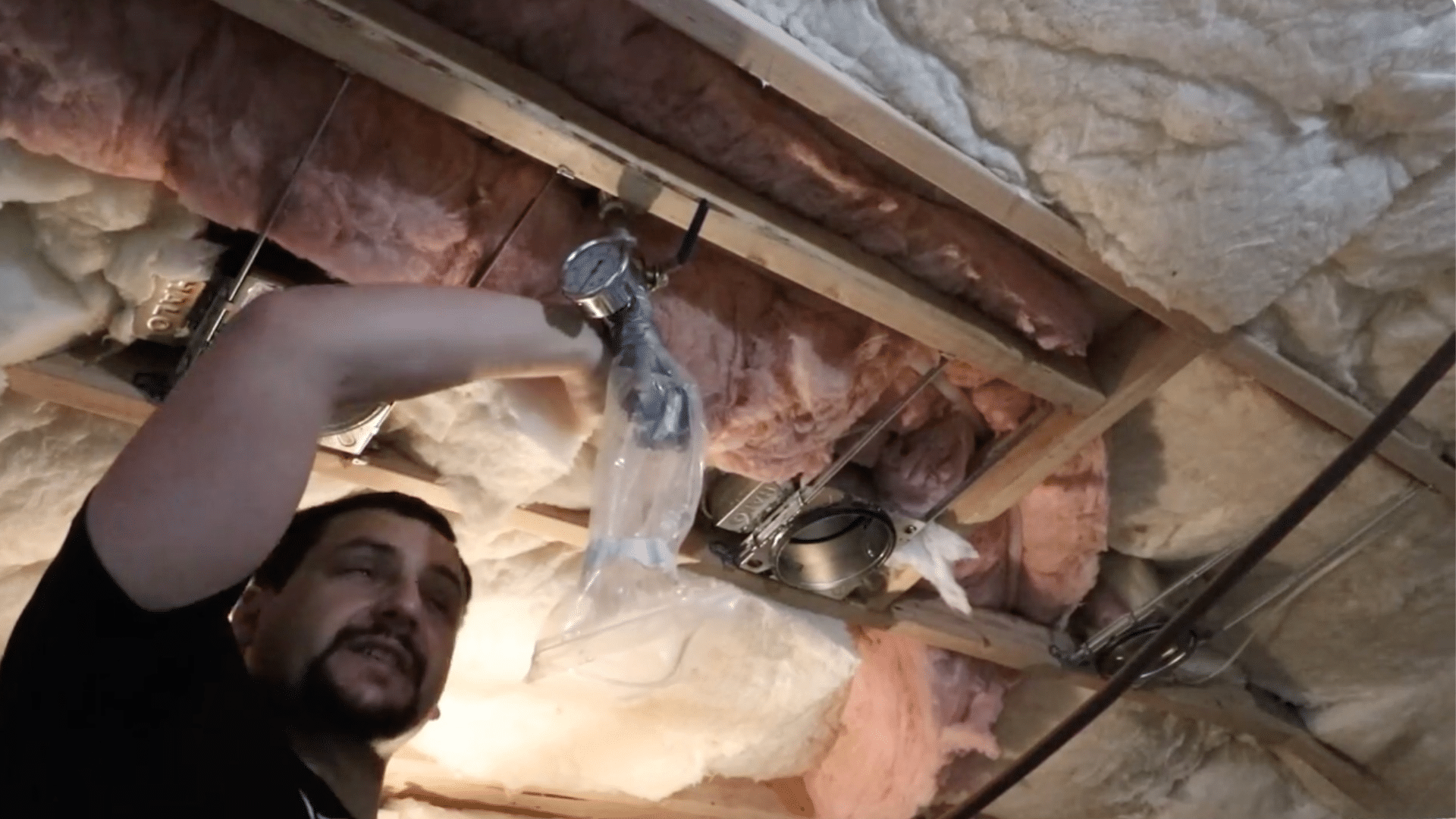 Remove the Test Rig and Install the Permanent Sprinkler Head