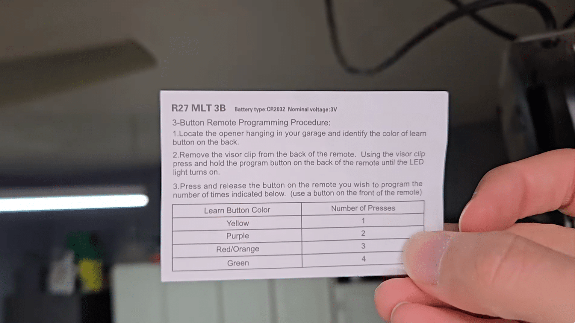 Step 2 Check the Color Chart