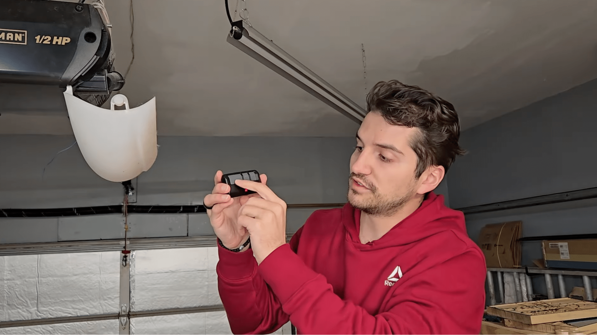 Step 5 Press the Remote Button