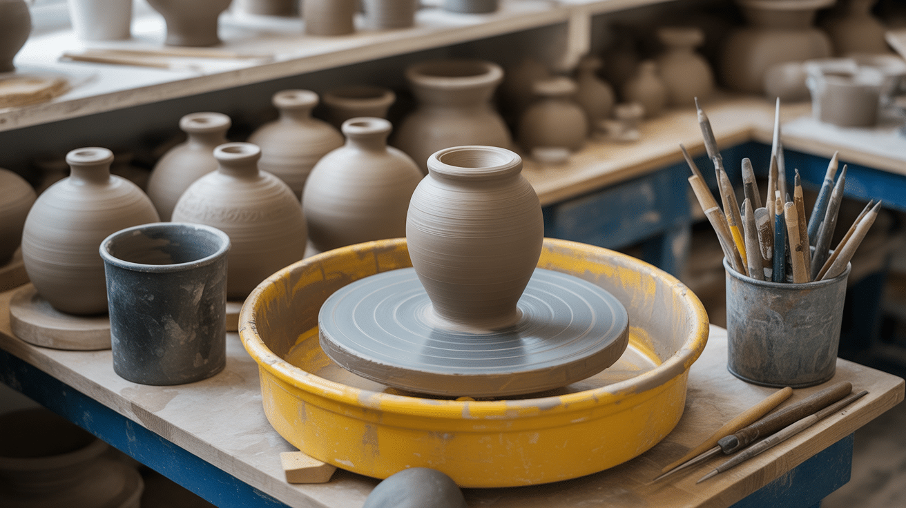 art or pottery class