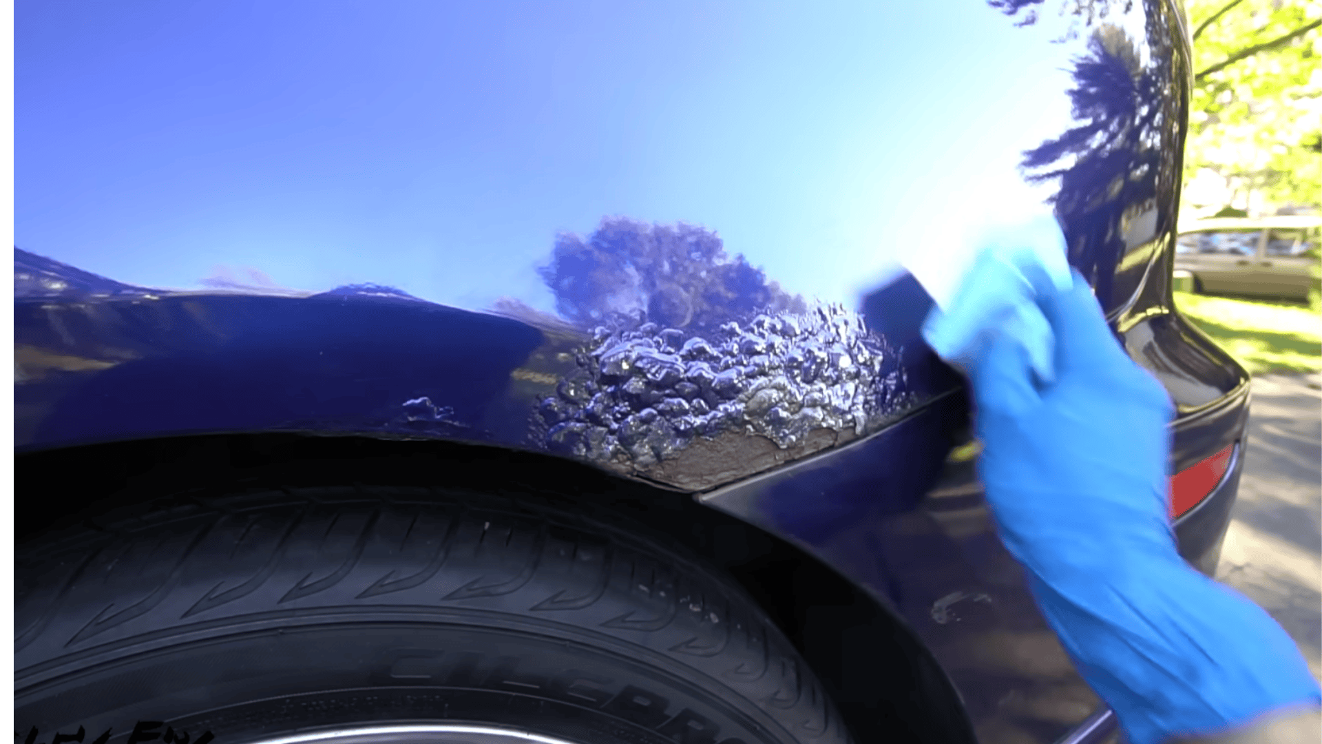 clean and dry the area