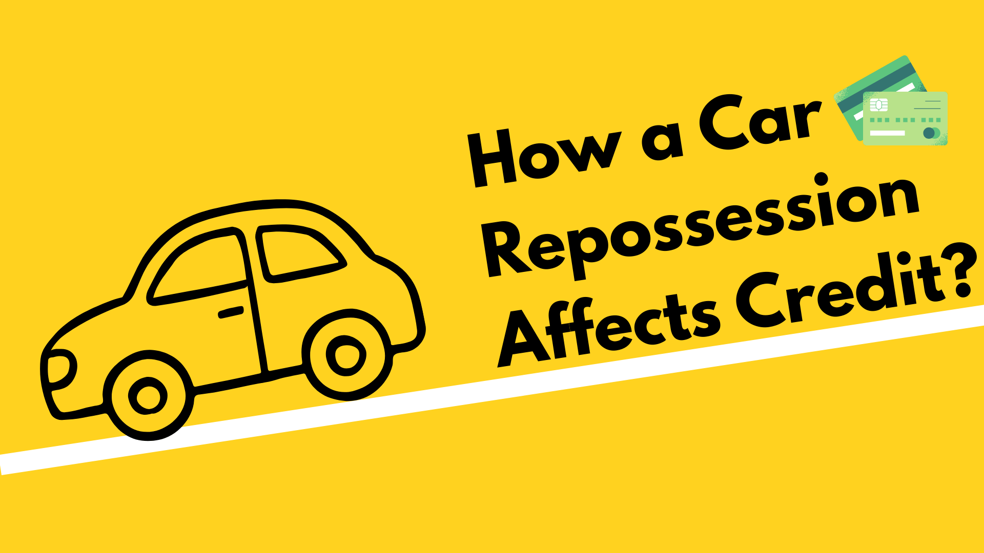 how a car repossession affects credit