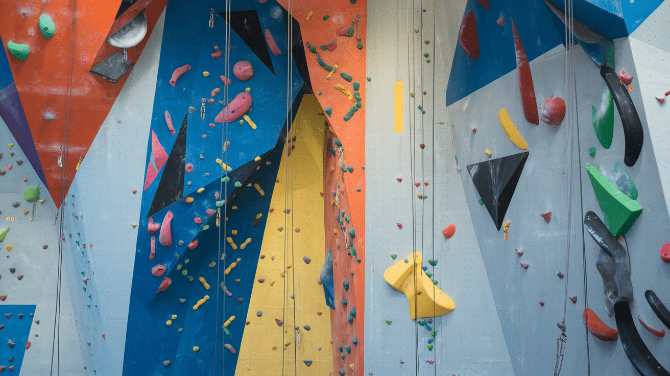 indoor rock climbing