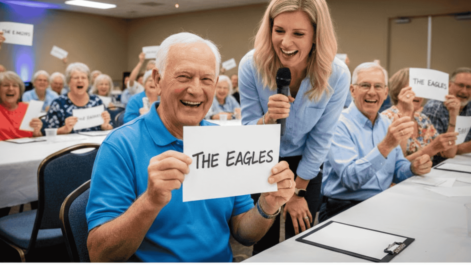 interactive quiz about retirees career and fun facts