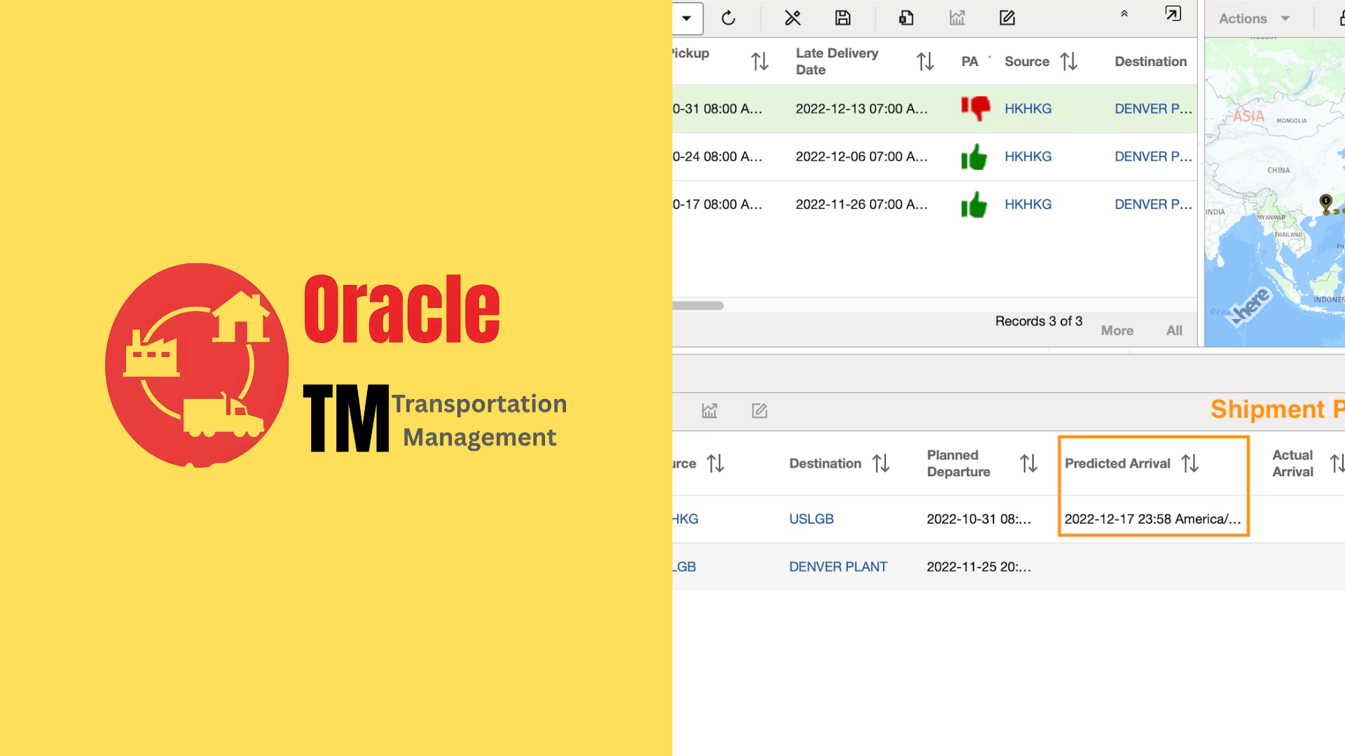 oracle transportation management