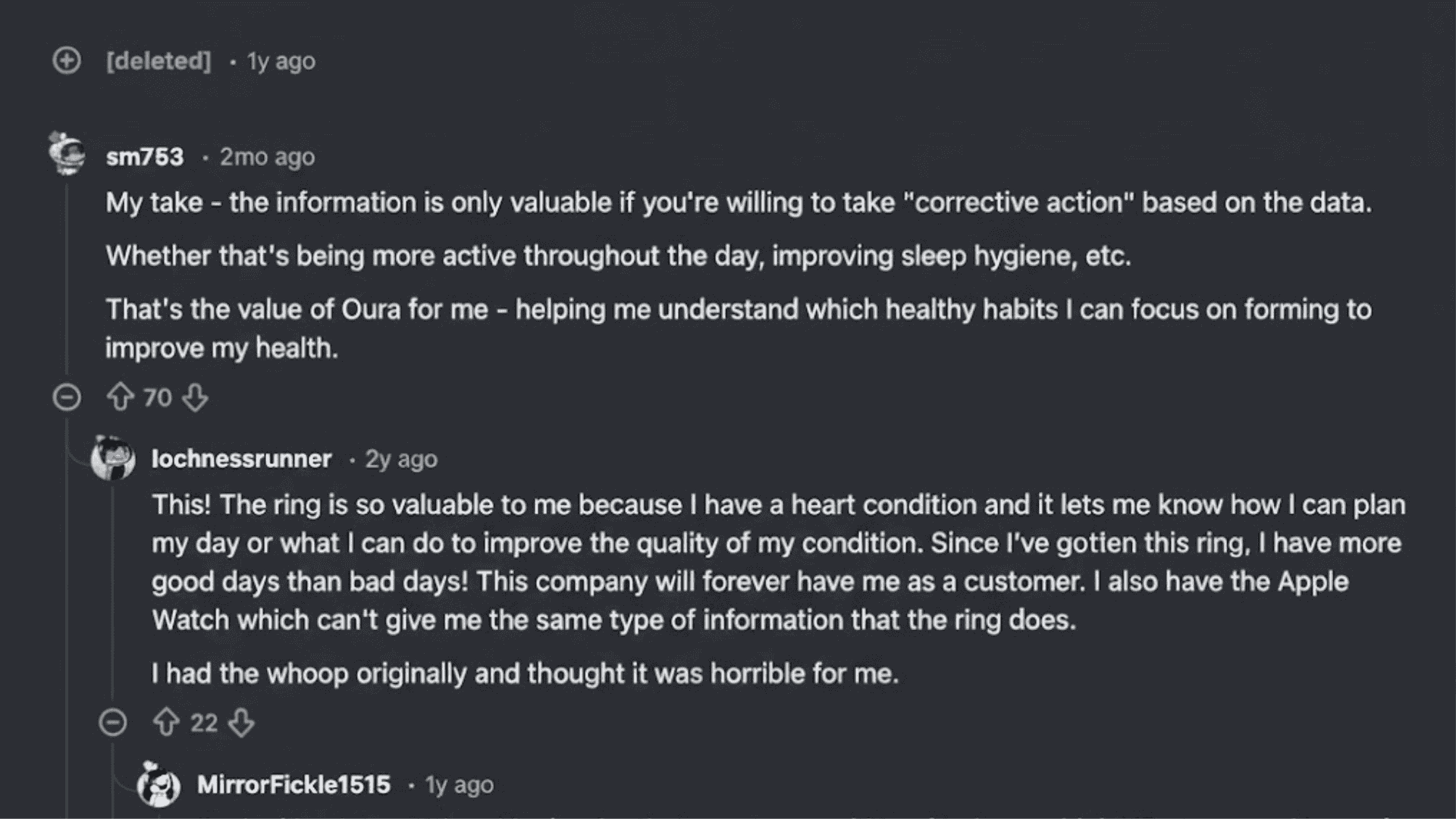 oura ring reddit